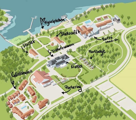 KARTA ÖVER BRÖLLOPSOMRÅDET